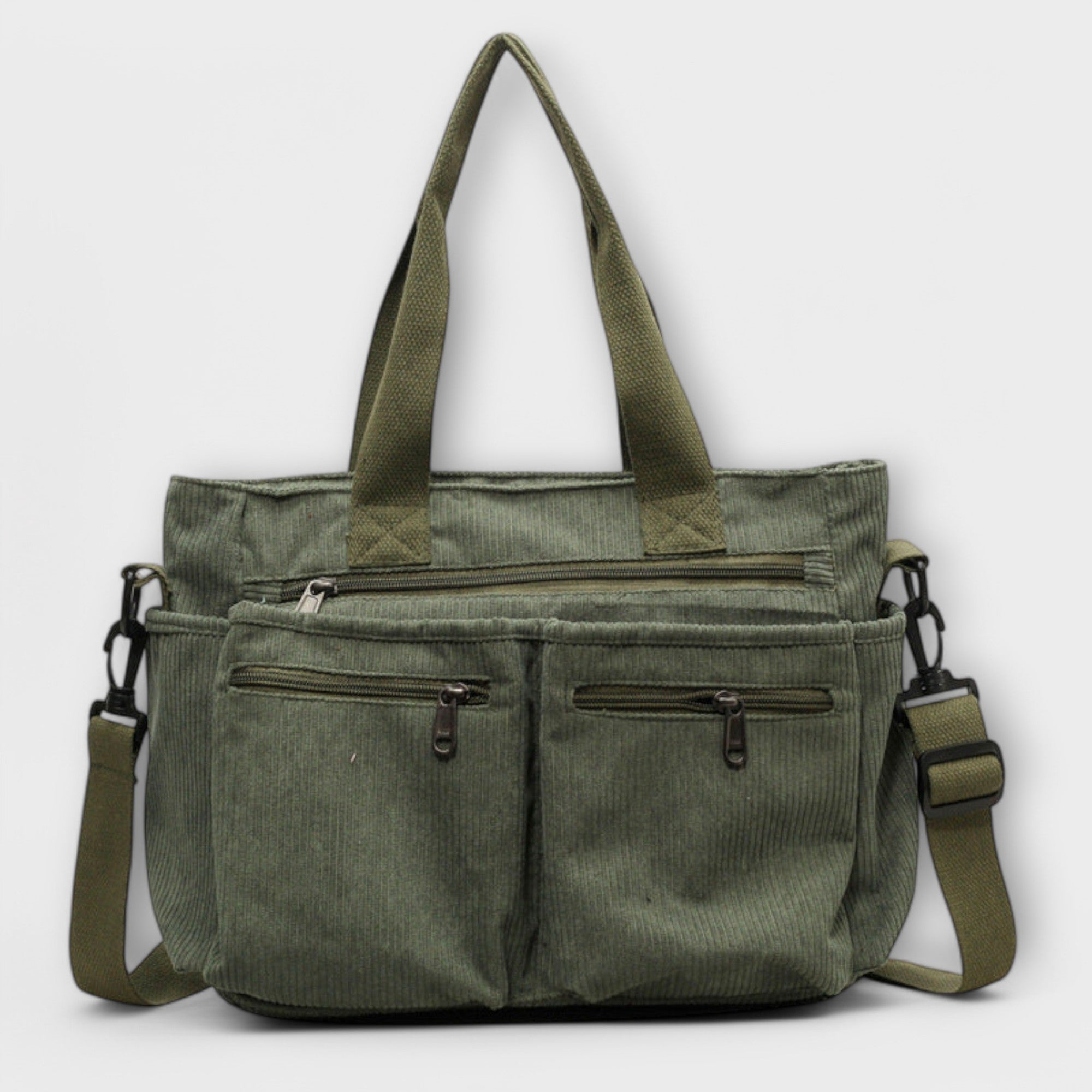 Lena | Stilvolle Schultertasche aus Stoff