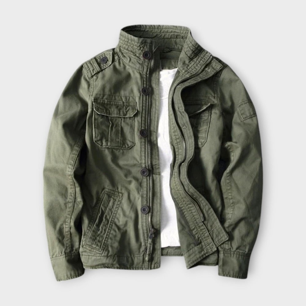 Vera | Robuste Arbeitsjacke aus Denim