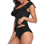Freya | Asymmetrischer Bikini mit Schulterdetail