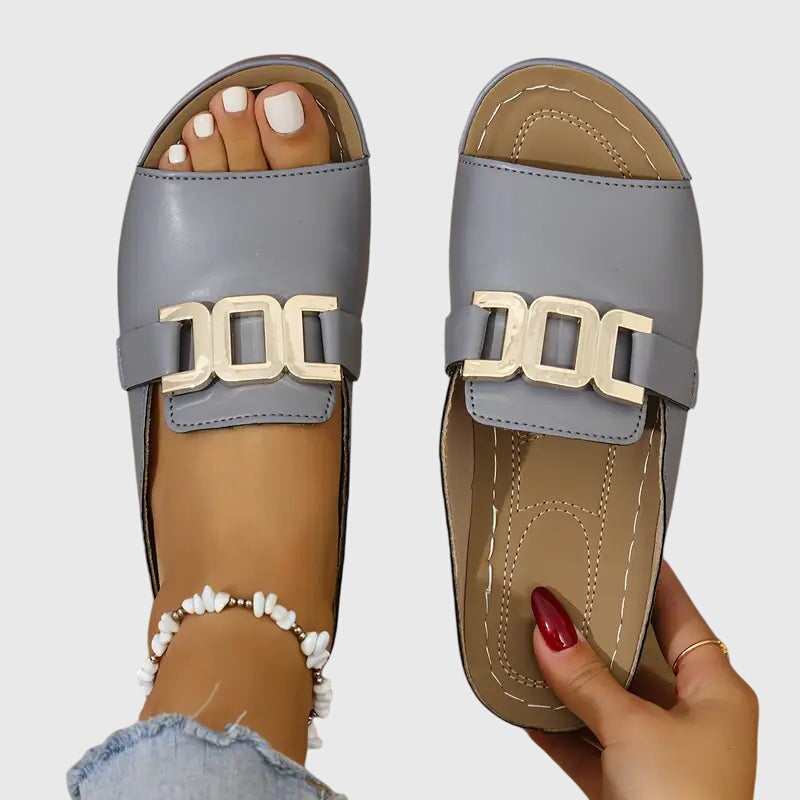 Lena | Orthopädische Riemchensandalen mit Schnürung