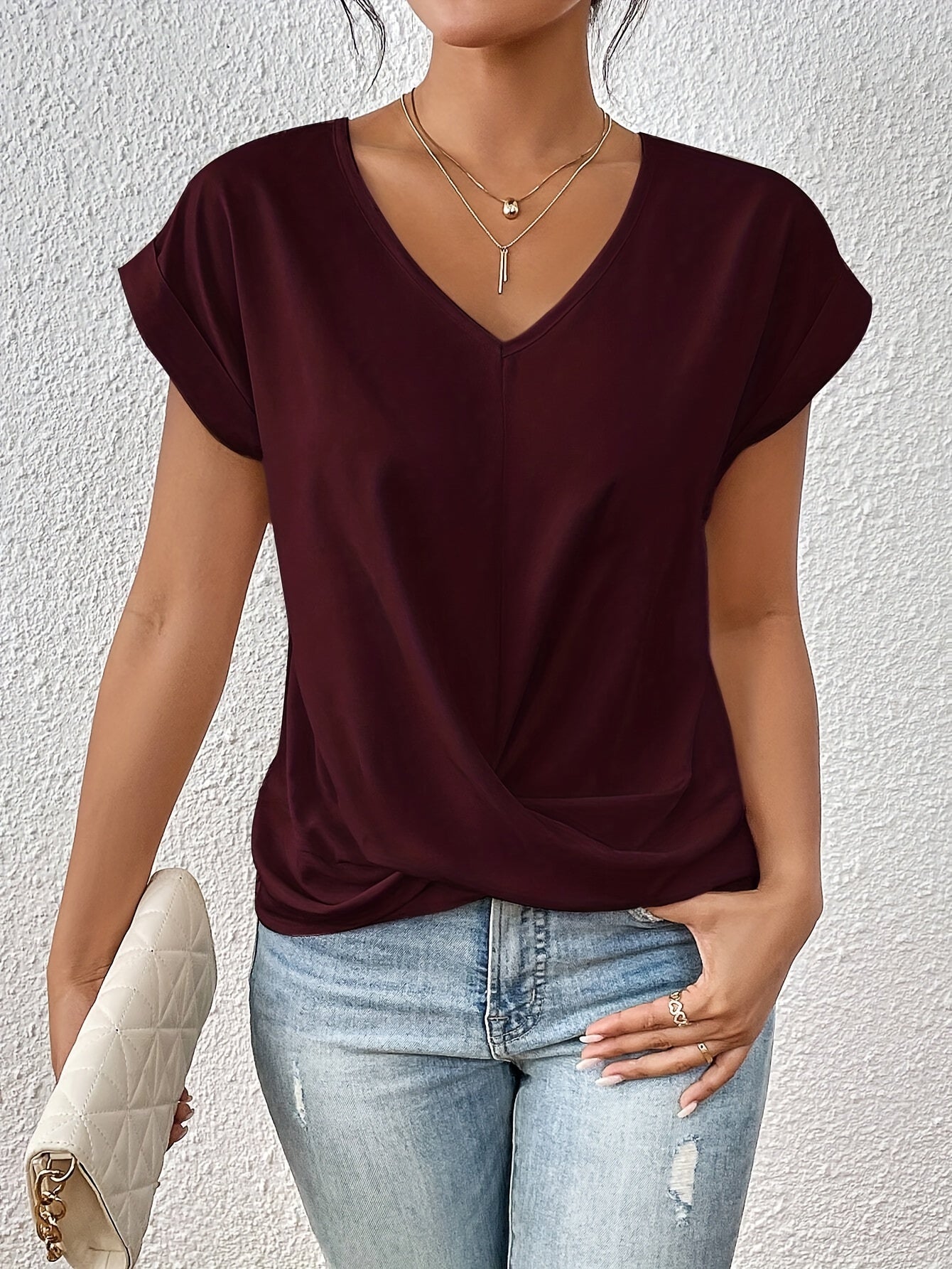 Das Cleo Everyday Twist Tee
