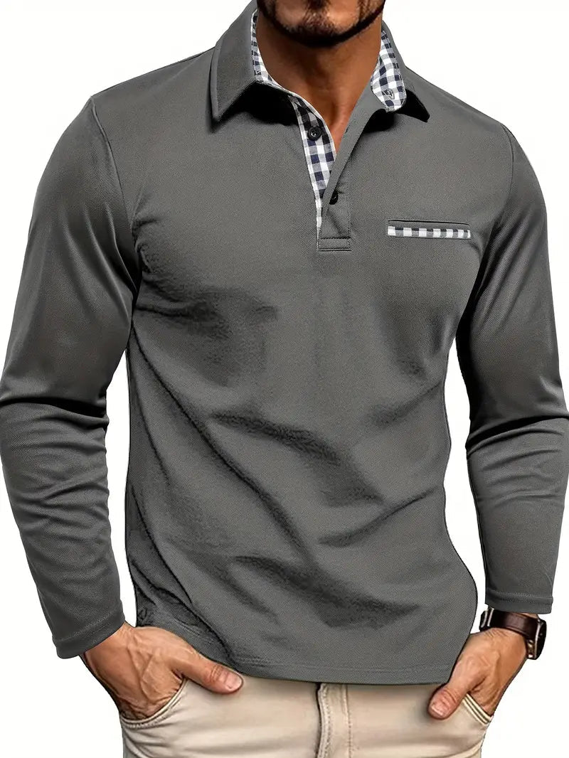 Petra | Langärmliges Poloshirt in Klassik