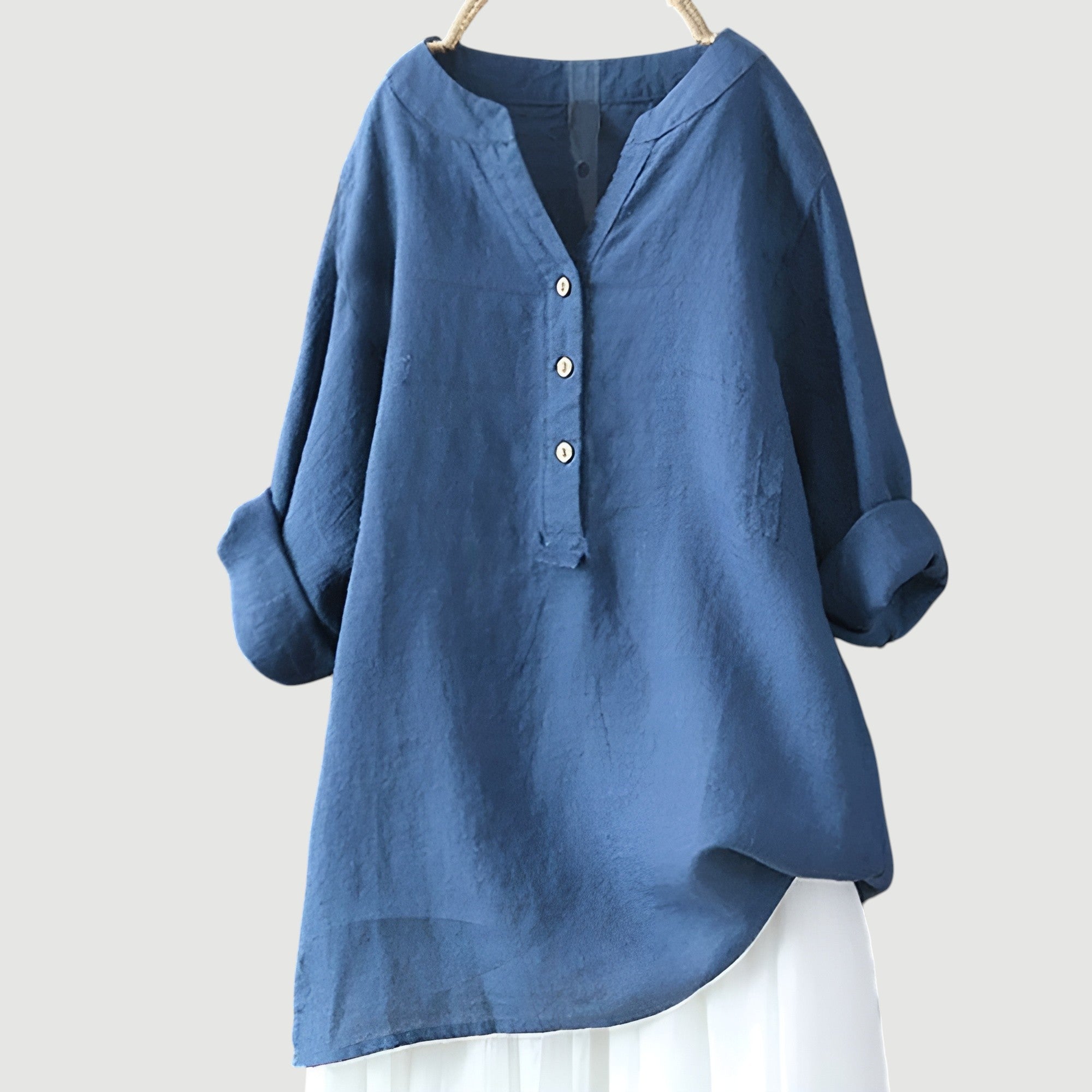 Tanja | Luftige Bluse mit fließendem Schnitt