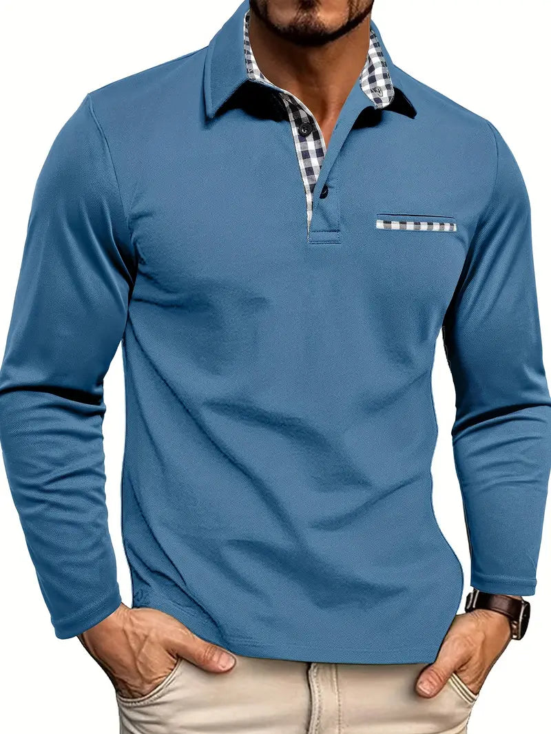 Petra | Langärmliges Poloshirt in Klassik