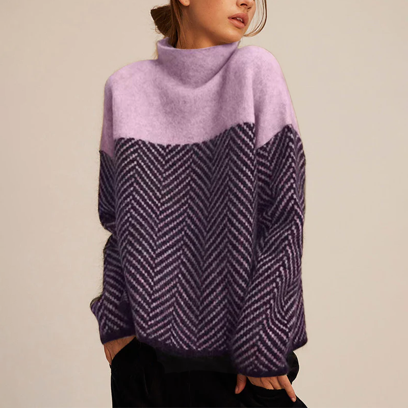 Sofia | Klassischer Strickpullover mit Rundhals