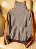 Viktoria | Klassischer Rollkragenpullover aus Feinstrick