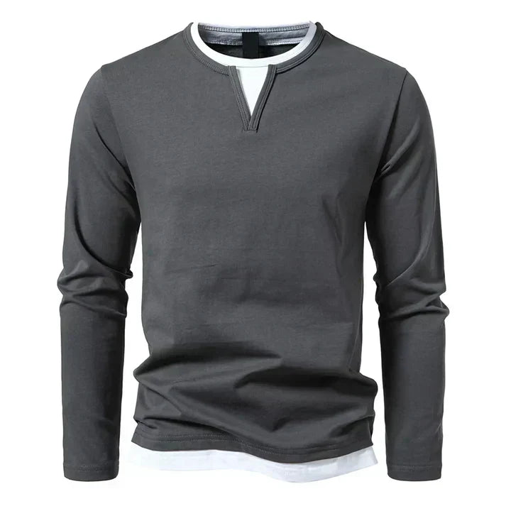 Nadine | Hochwertiges Langarmshirt aus Baumwolle