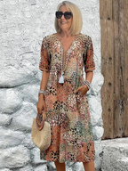 Klara | Sommerkleid mit aufgesetzten Taschen