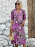 Klara | Sommerkleid mit aufgesetzten Taschen