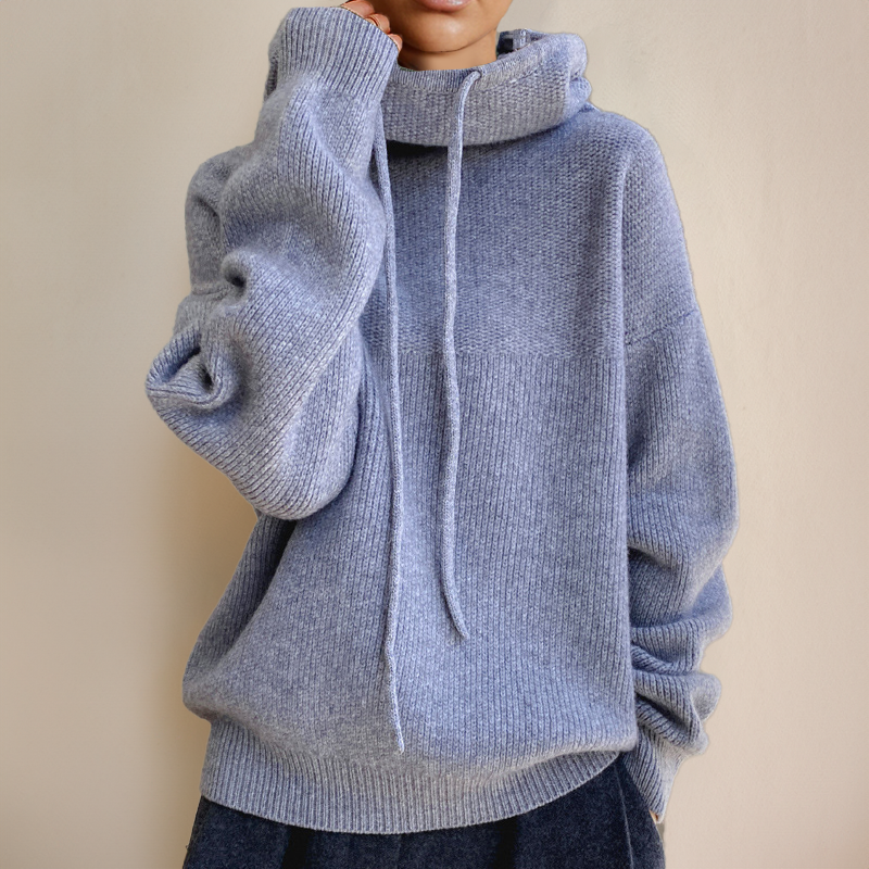 Thea | Weicher Oversize-Pullover in Unifarbe