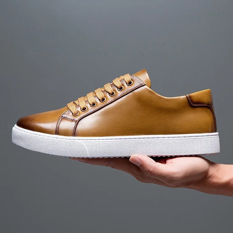 Leon | Klassischer Leder-Sneaker für Herren