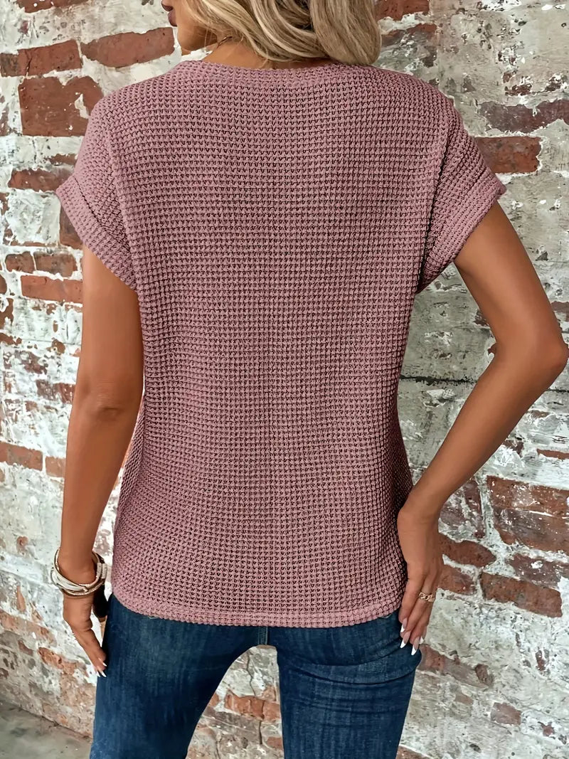 Petra | Klassisches Damen-T-Shirt in Weiß