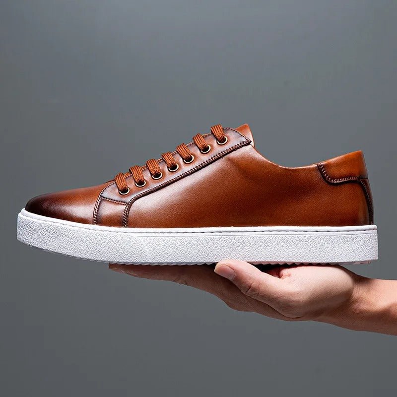 Leon | Klassischer Leder-Sneaker für Herren