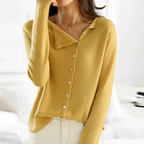 Lena | Feinstrick-Cardigan mit Knopfleiste