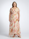 Vera | Verspieltes Maxikleid mit Blütenprint