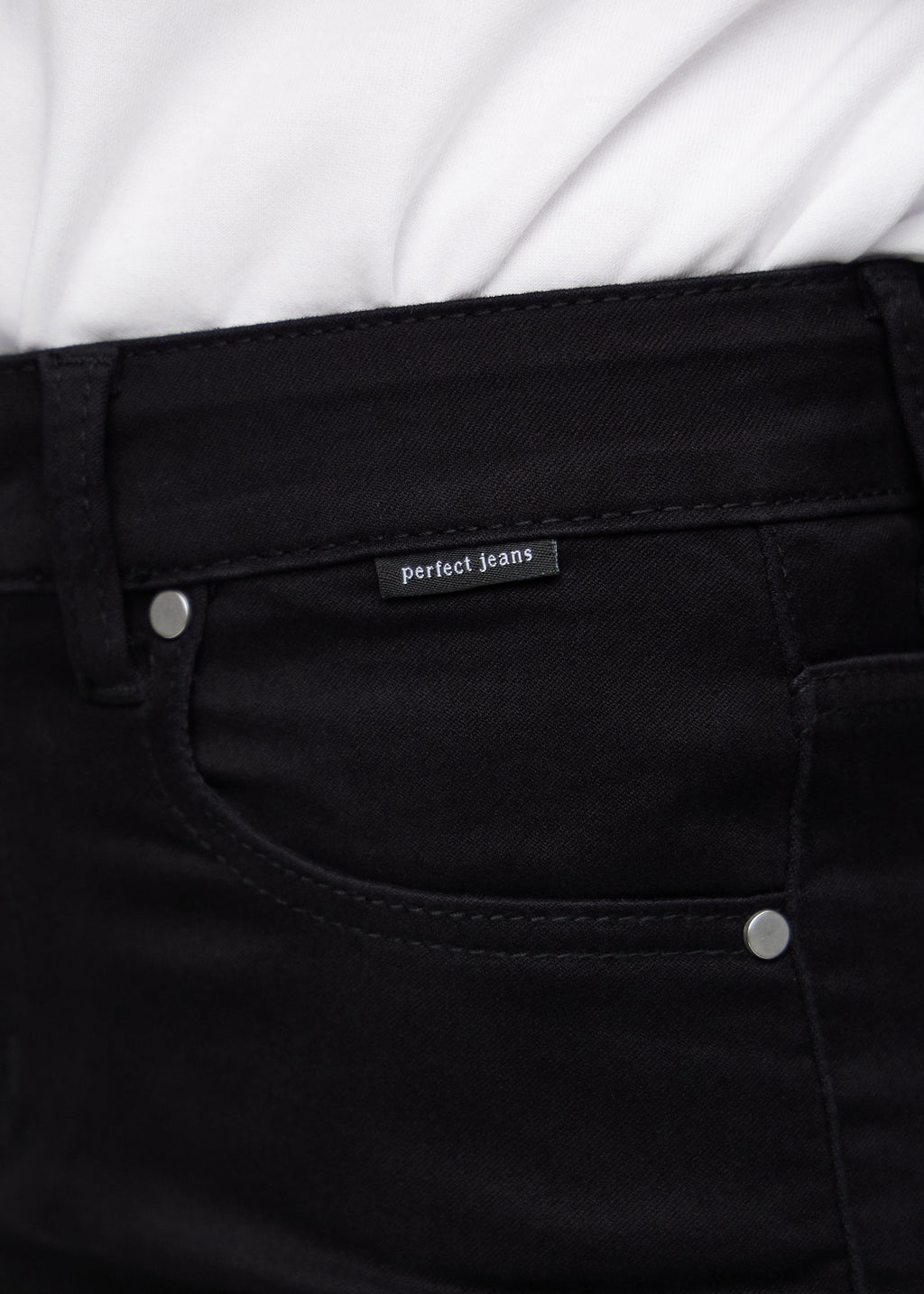 Britta | Figurbetonende Skinny-Jeans in Einfarbig