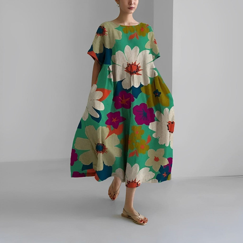 Vera | Luftiges Maxikleid in Leichtform