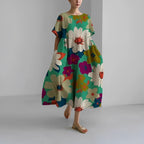 Vera | Luftiges Maxikleid in Leichtform