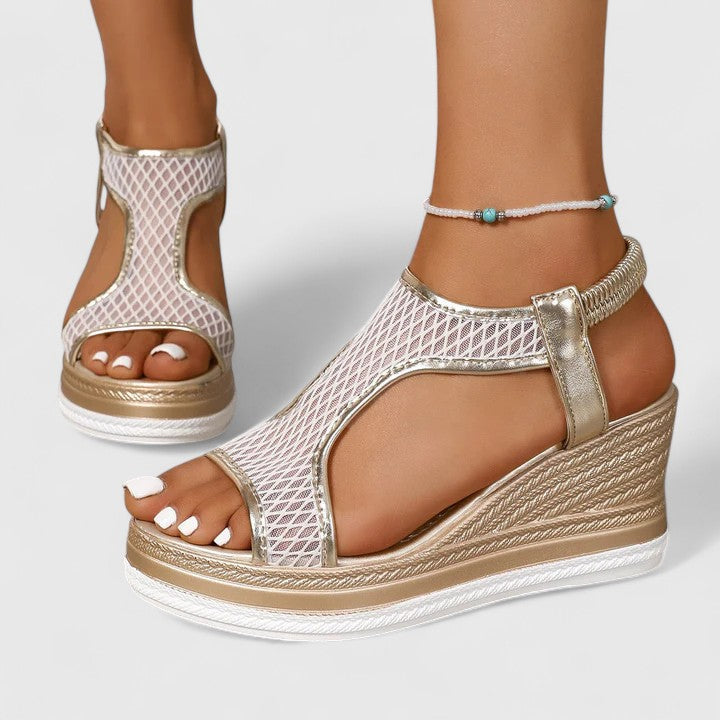 Petra | Elegante Riemchensandalen mit Absatz