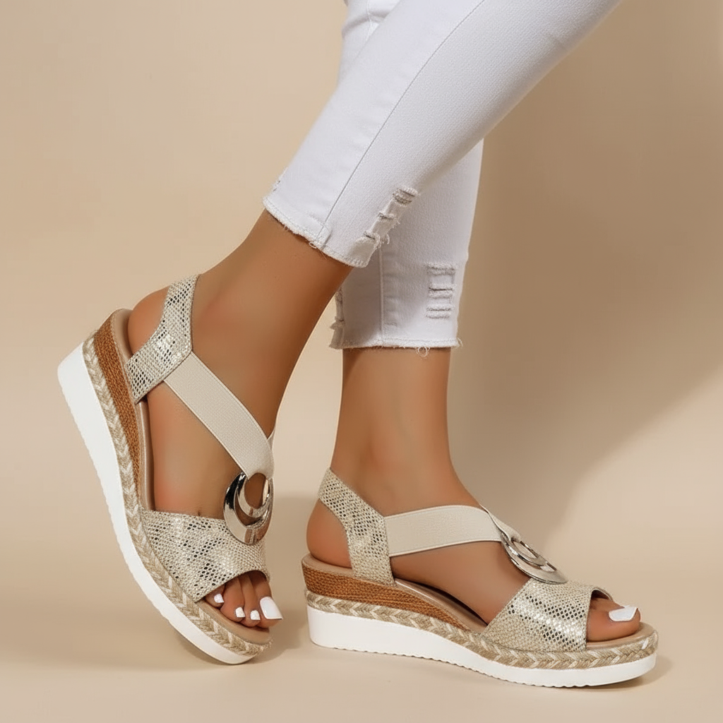 Frieda | Elegante Plateau-Sandalen mit Stil