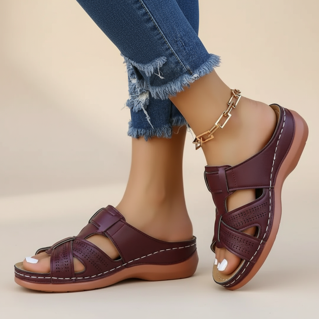 Marlene | Ergonomische Sandalen mit Fußbett