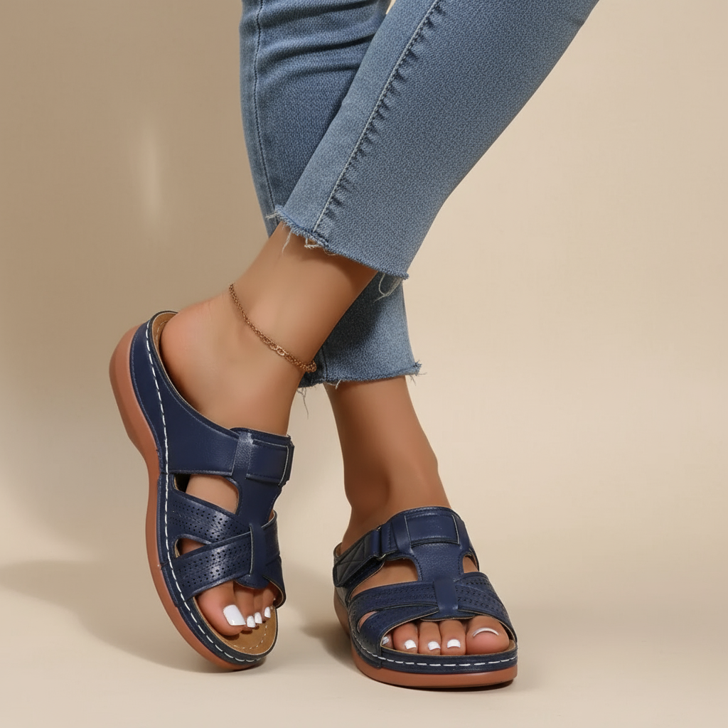 Bea | Bequeme Sandalen mit Fußbettkomfort