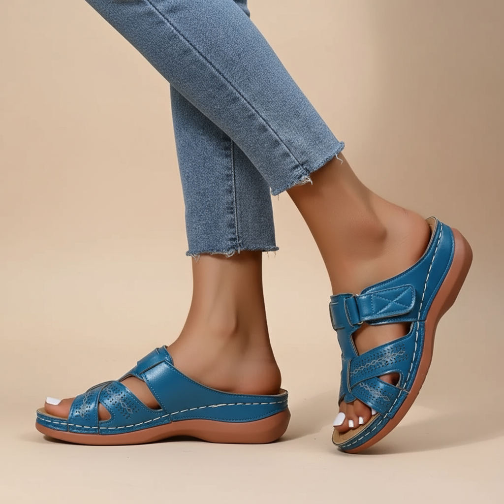 Bea | Bequeme Sandalen mit Fußbettkomfort