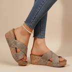 Lena | Luftige Keilabsatz-Sandalen im Boho-Stil