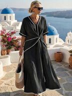 Marike | Luftiges Sommerkleid mit Blumenprint