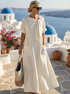 Ida | Schlichtes Kleid mit Seitentaschen