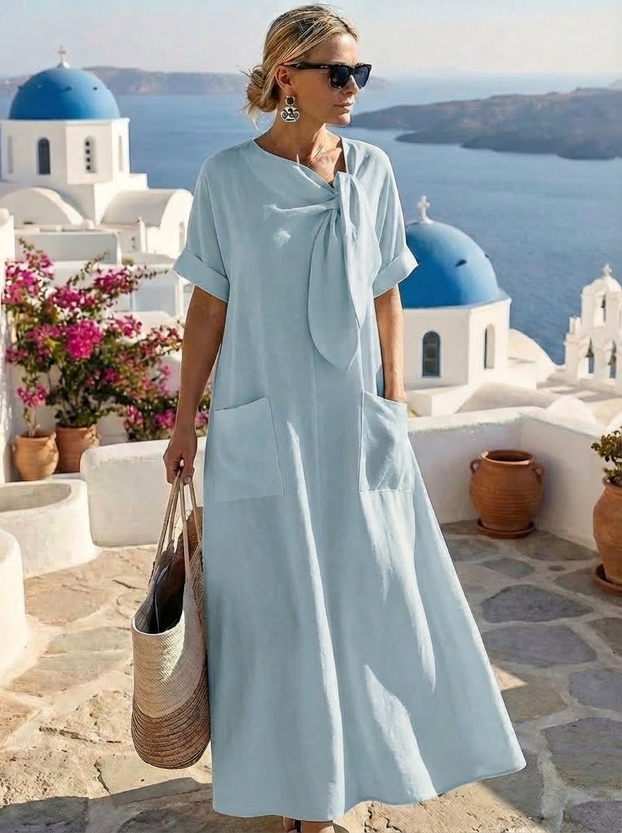 Ida | Schlichtes Kleid mit Seitentaschen