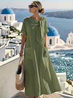 Ida | Schlichtes Kleid mit Seitentaschen
