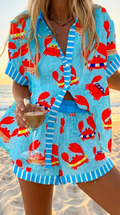 Vera | Farbenfrohe Strick-Kombi mit Stil