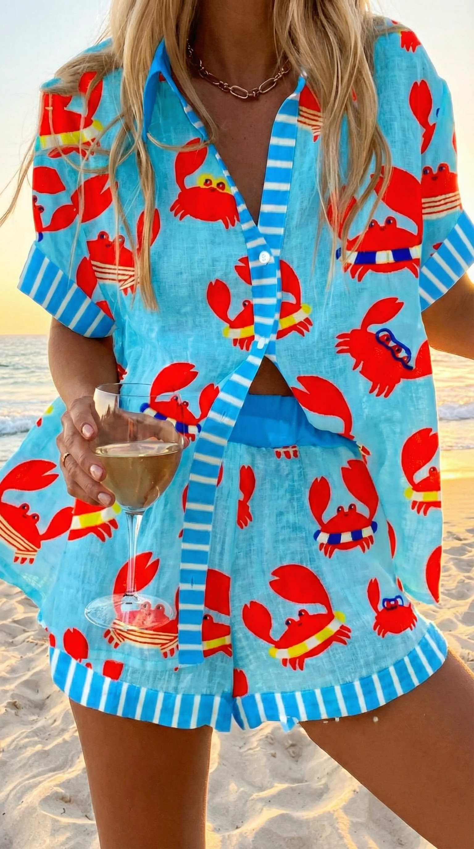 Vera | Farbenfrohe Strick-Kombi mit Stil