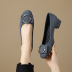 Vera | Samtweiche Wildleder-Ballerinas