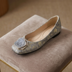 Mia | Zarte Mesh-Ballerinas mit Glanz