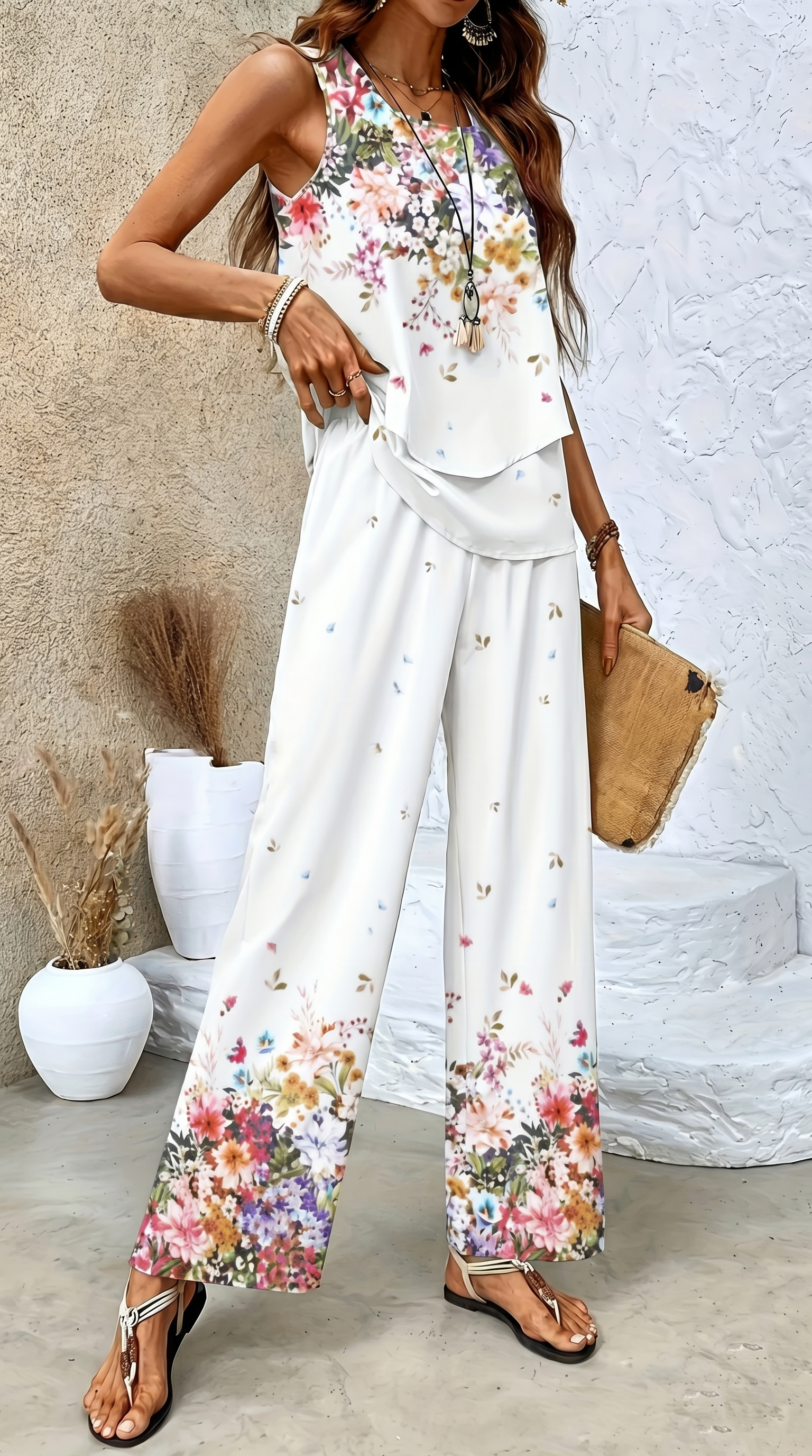 Frieda | Romantisches Boho-Set Zweiteiler