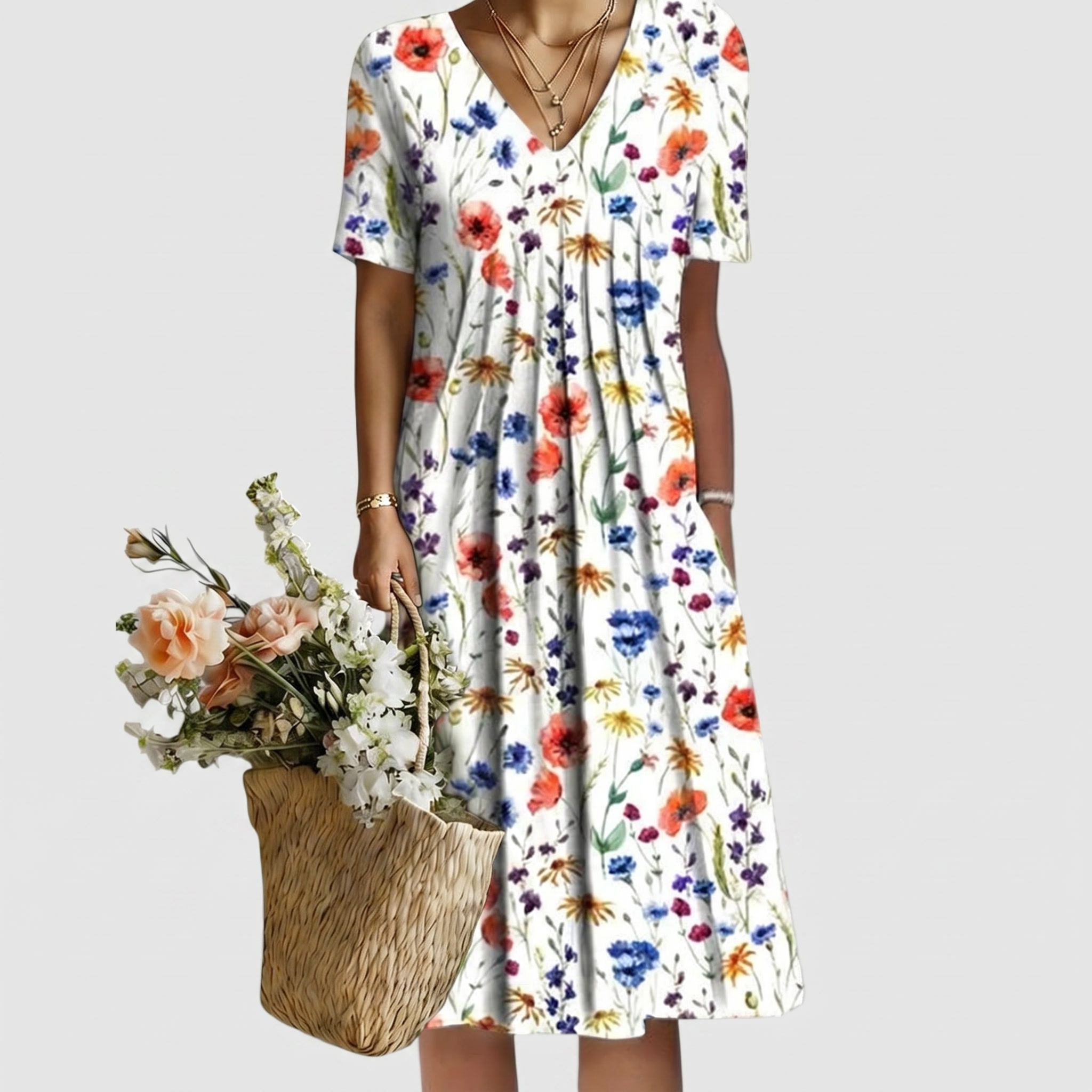 Vera | Zeitloses Kleid mit elegantem Schnitt