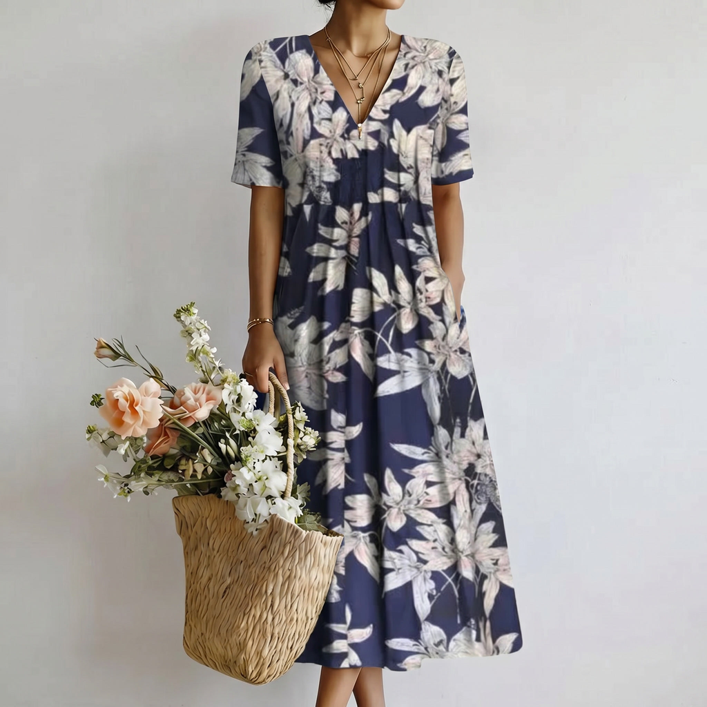 Vera | Zeitloses Kleid mit elegantem Schnitt