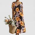 Vera | Sommerkleid mit Blumenmuster