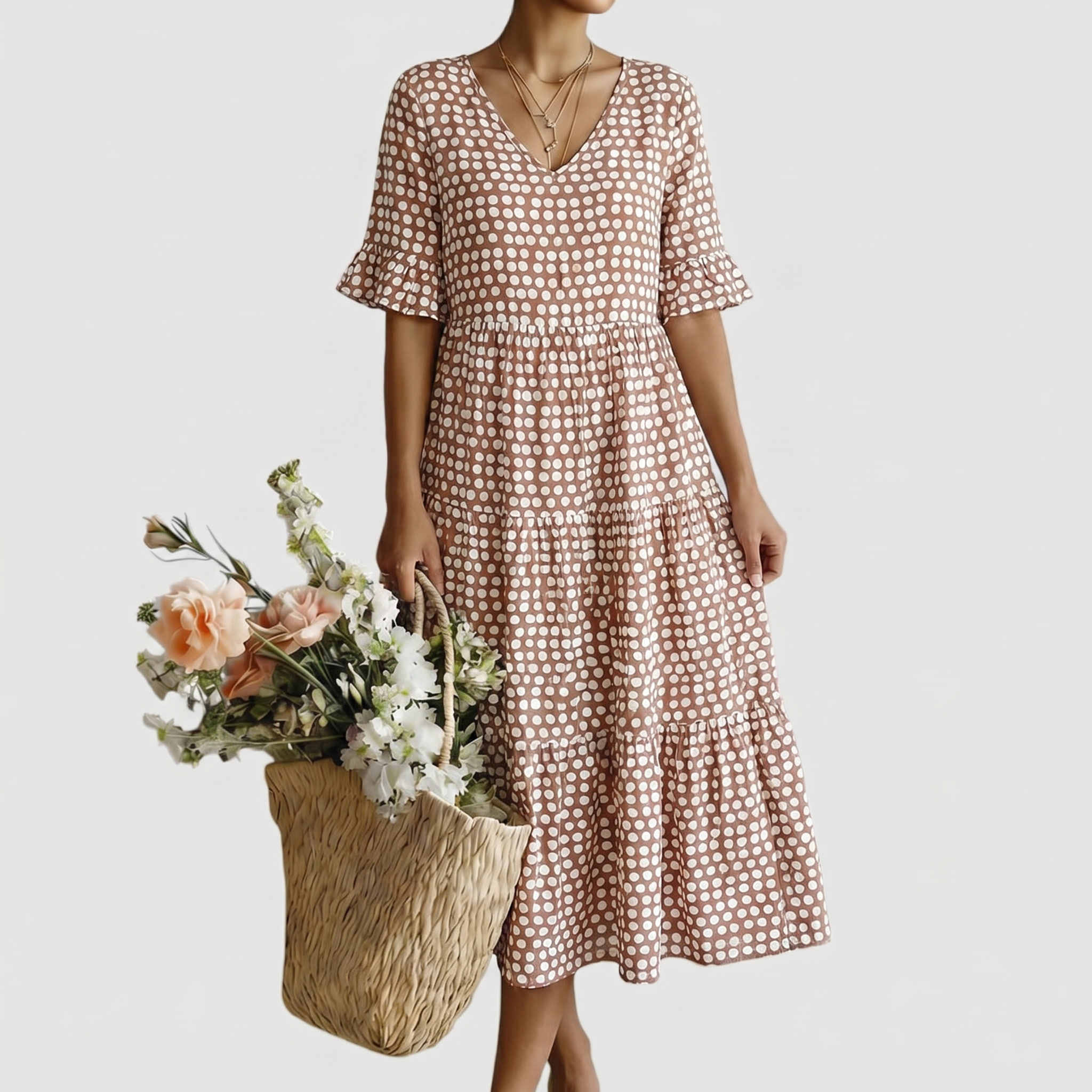 Vivienne | Luftiges Sommerkleid in A-Linie