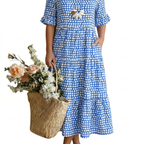 Vivienne | Luftiges Sommerkleid in A-Linie