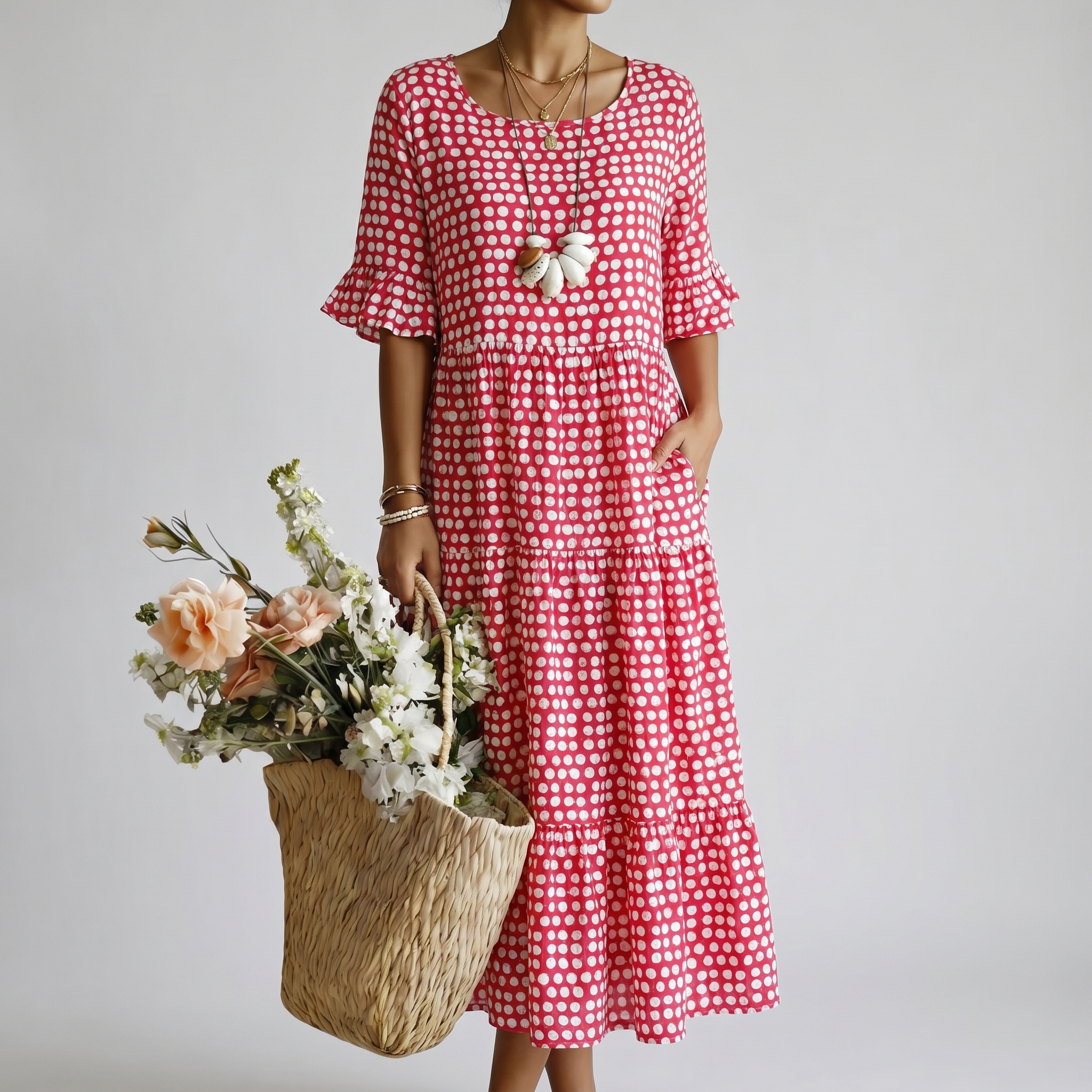 Vivienne | Luftiges Sommerkleid in A-Linie