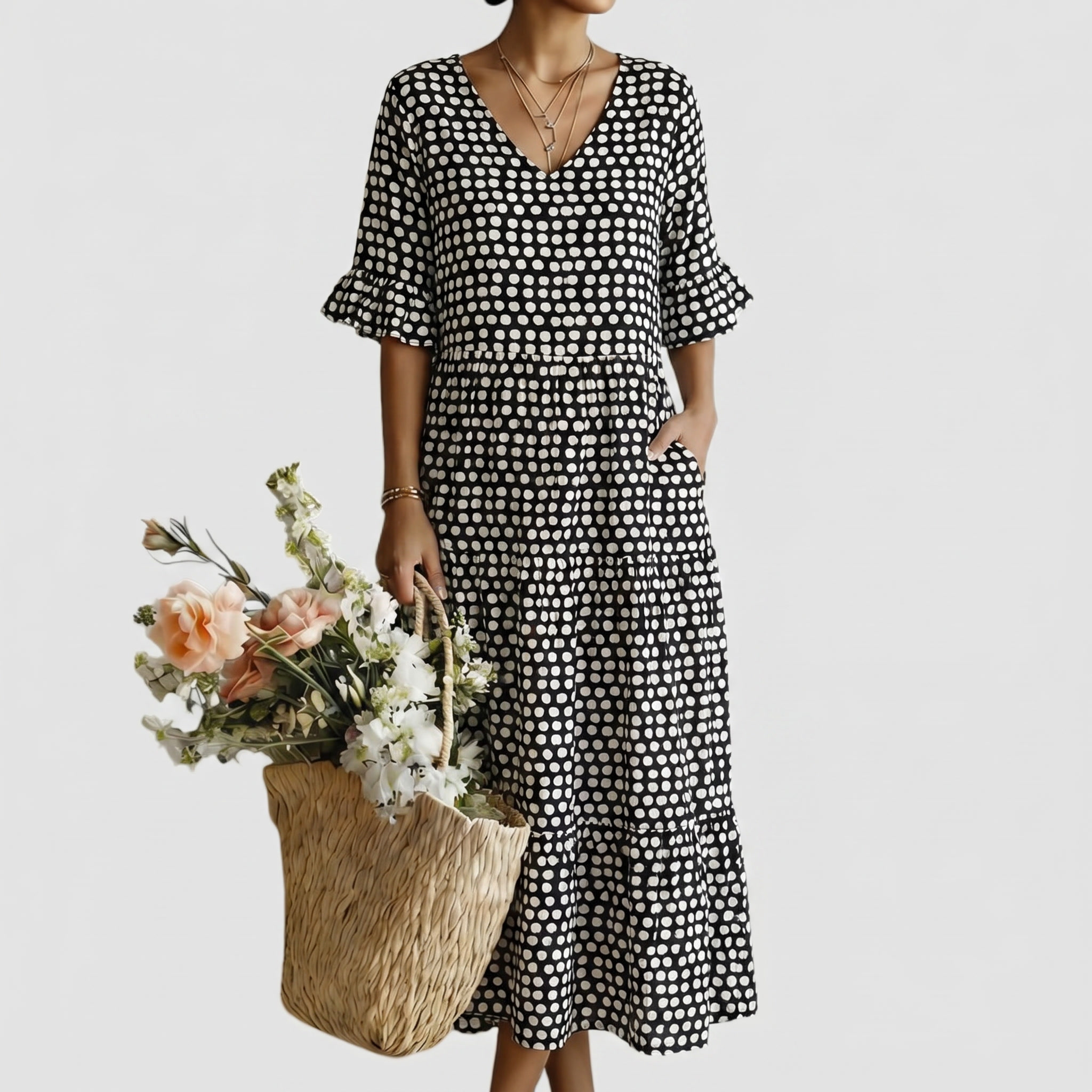 Vivienne | Luftiges Sommerkleid in A-Linie