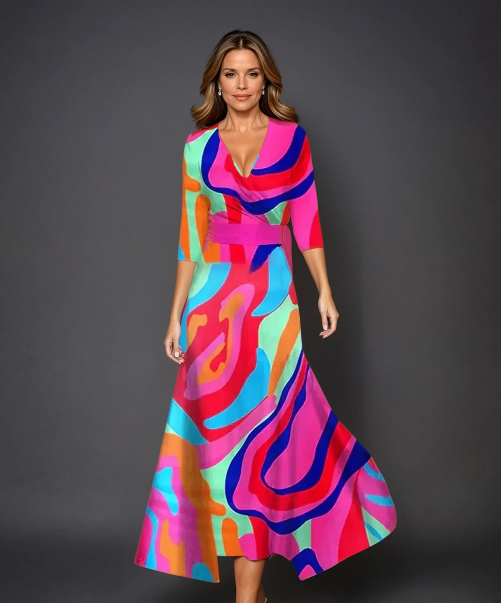 Vera | Kleid mit Halbarm-Silhouette