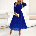 Vera | Schickes Wickelkleid mit Taillenband