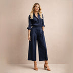 Vera | Luftiges Leinenensemble mit Stil