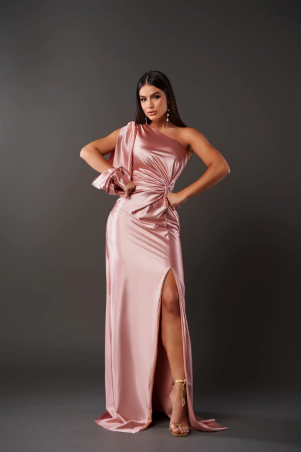 Vera | Fließendes Maxi-Abendkleid