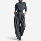 Vera | Rollkragen-Jumpsuit mit elegantem Schnitt