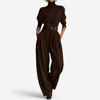 Vera | Rollkragen-Jumpsuit mit elegantem Schnitt